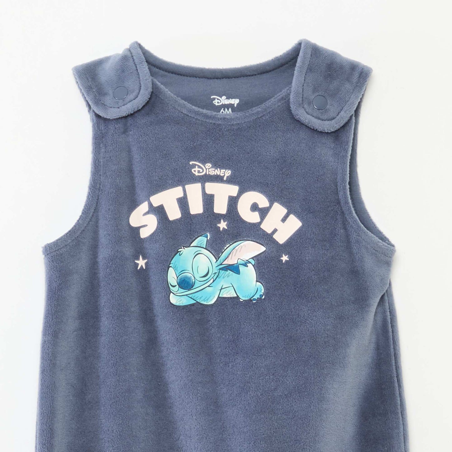 Ensemble barboteuse + body 'Disney' BLEU/ROSE