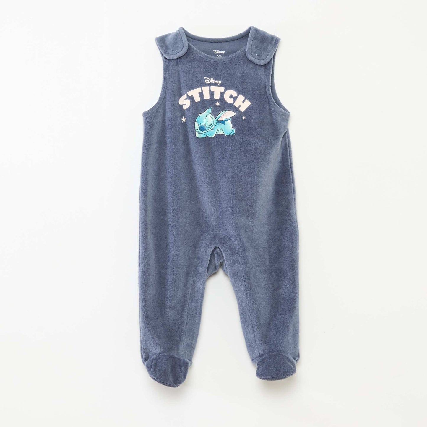 Ensemble barboteuse + body 'Disney' BLEU/ROSE