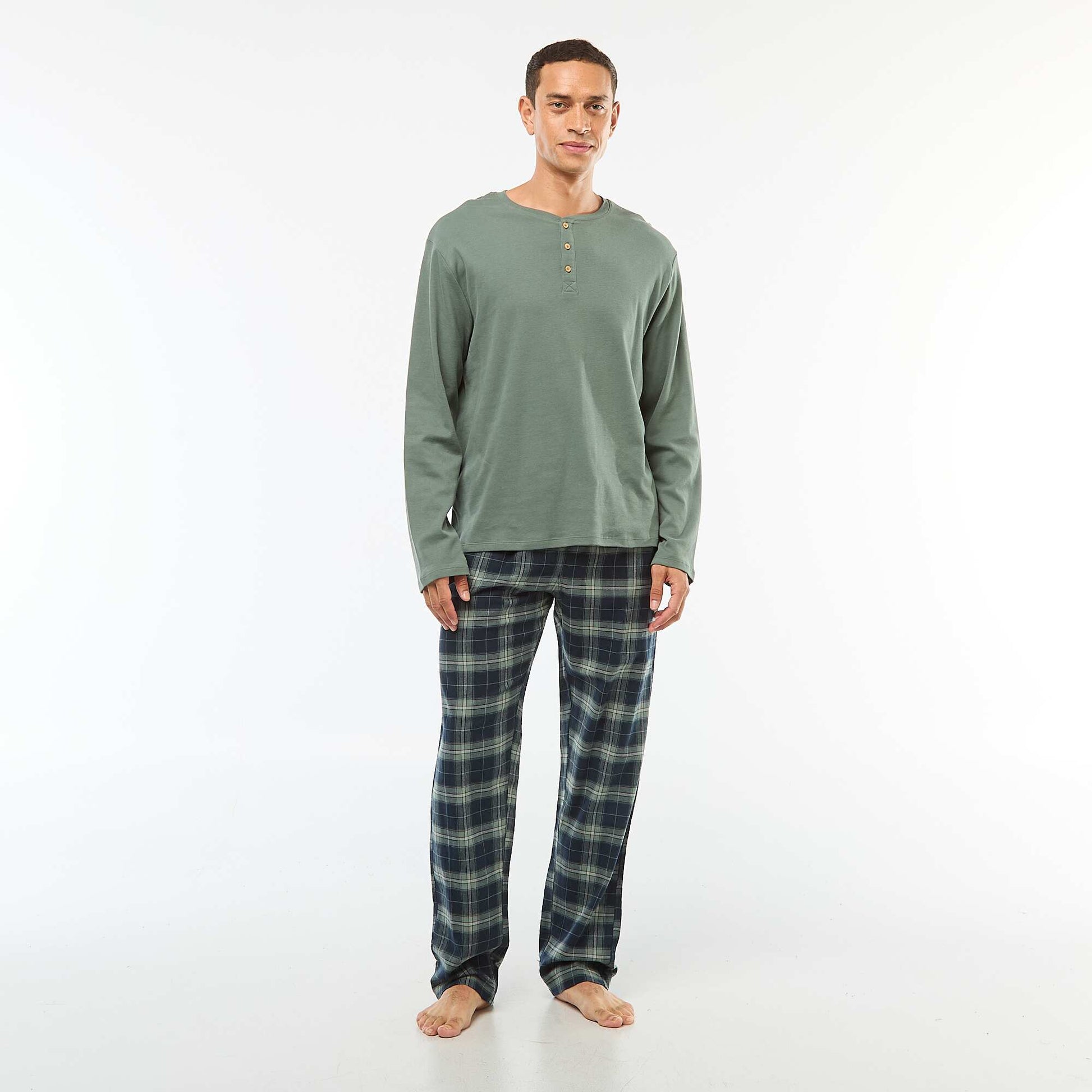 Ensemble de pyjama 2 pièces  t-shirt + pantalon -  2 pièces VERT