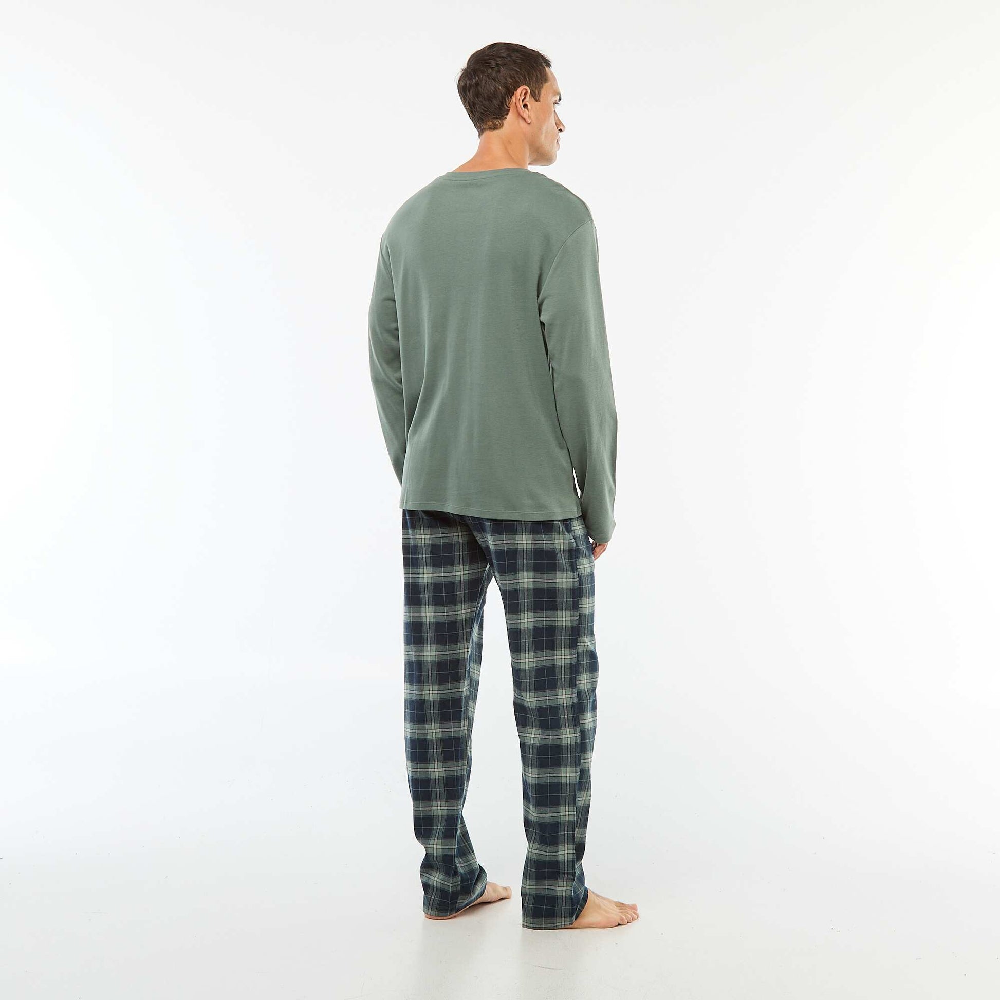 Ensemble de pyjama 2 pièces  t-shirt + pantalon -  2 pièces VERT