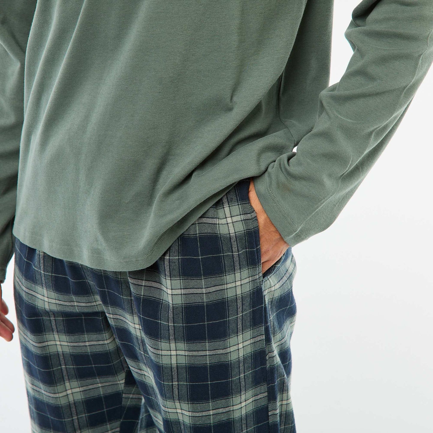 Ensemble de pyjama 2 pièces  t-shirt + pantalon -  2 pièces VERT