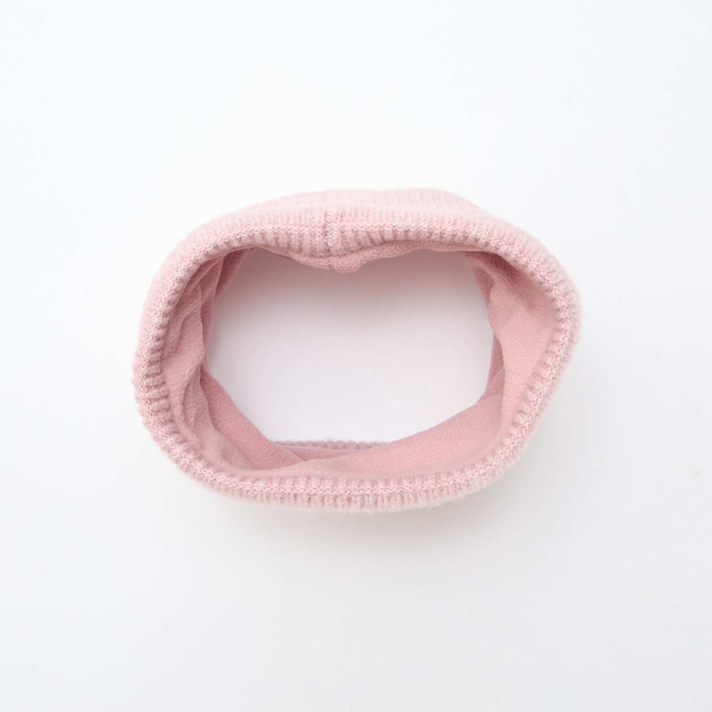 Snood en maille unie ROSE