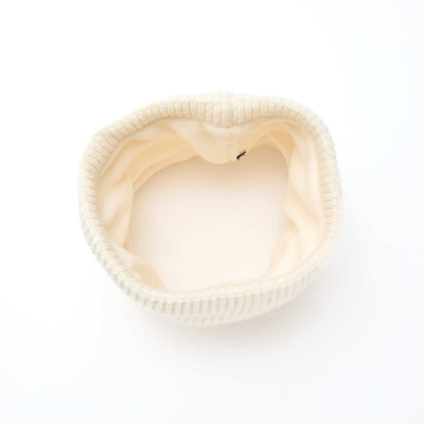 Snood en maille unie BLANC