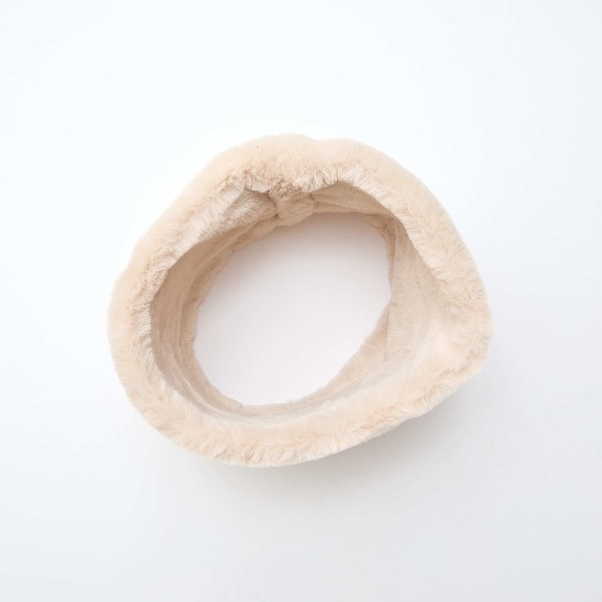 Snood imitation fourrure BEIGE
