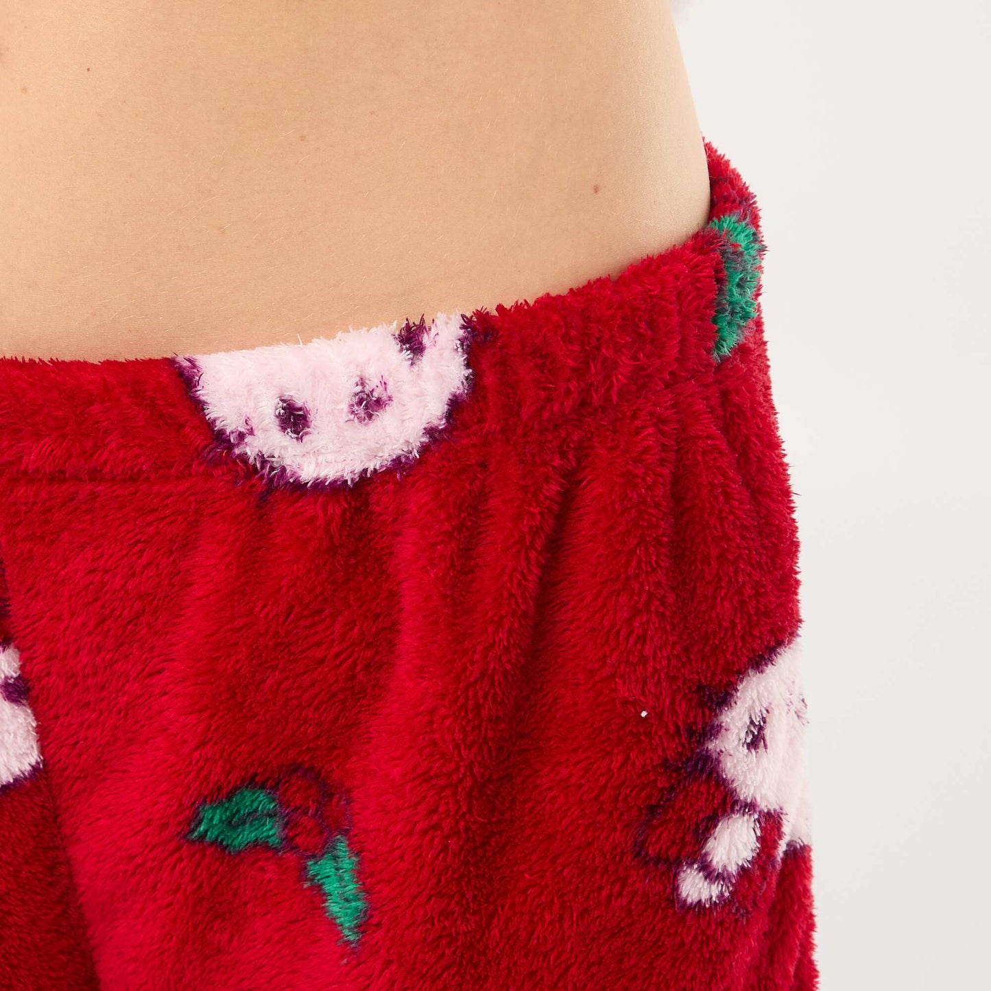 Ensemble de pyjama doux 'Hello kitty' BLANC