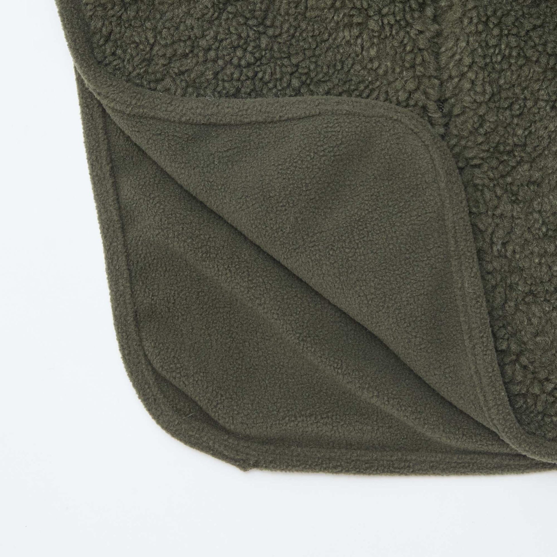 Snood plastron tout doux KAKI
