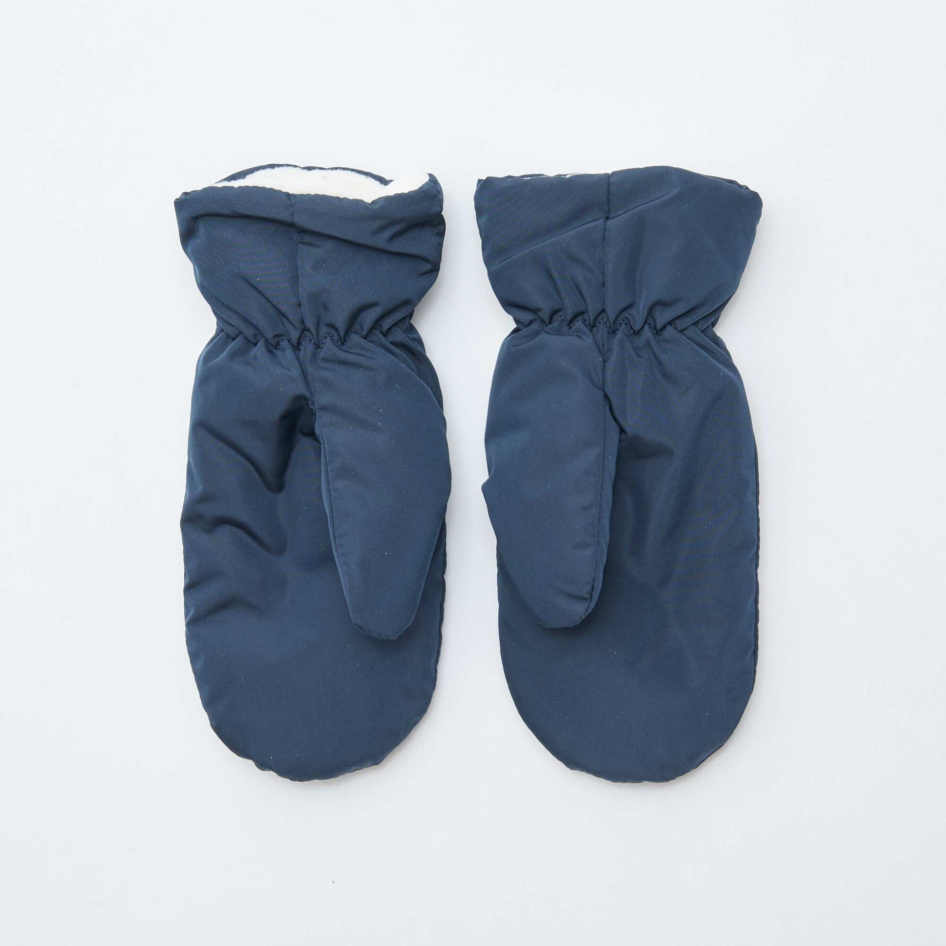 Ensemble chapka + moufles BLEU