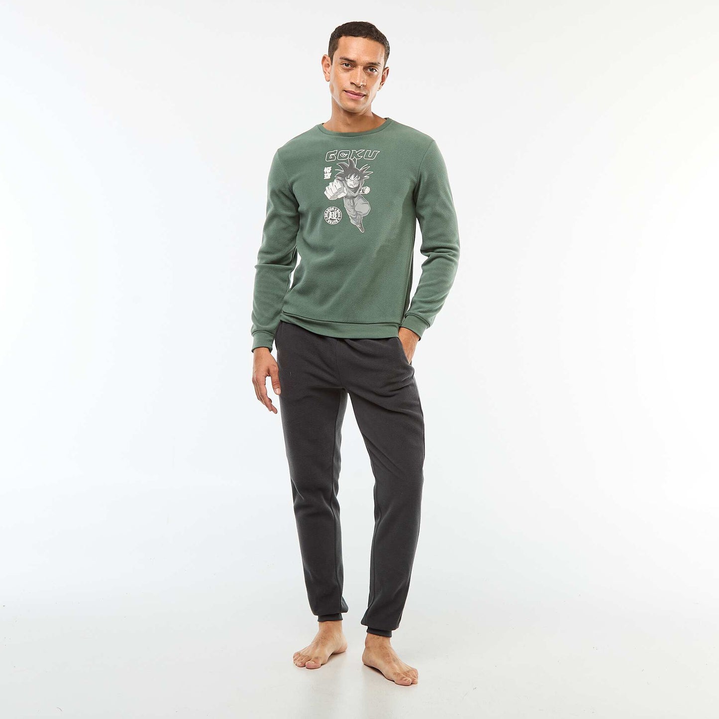 Ensemble de pyjama 'Dragonball' GRIS