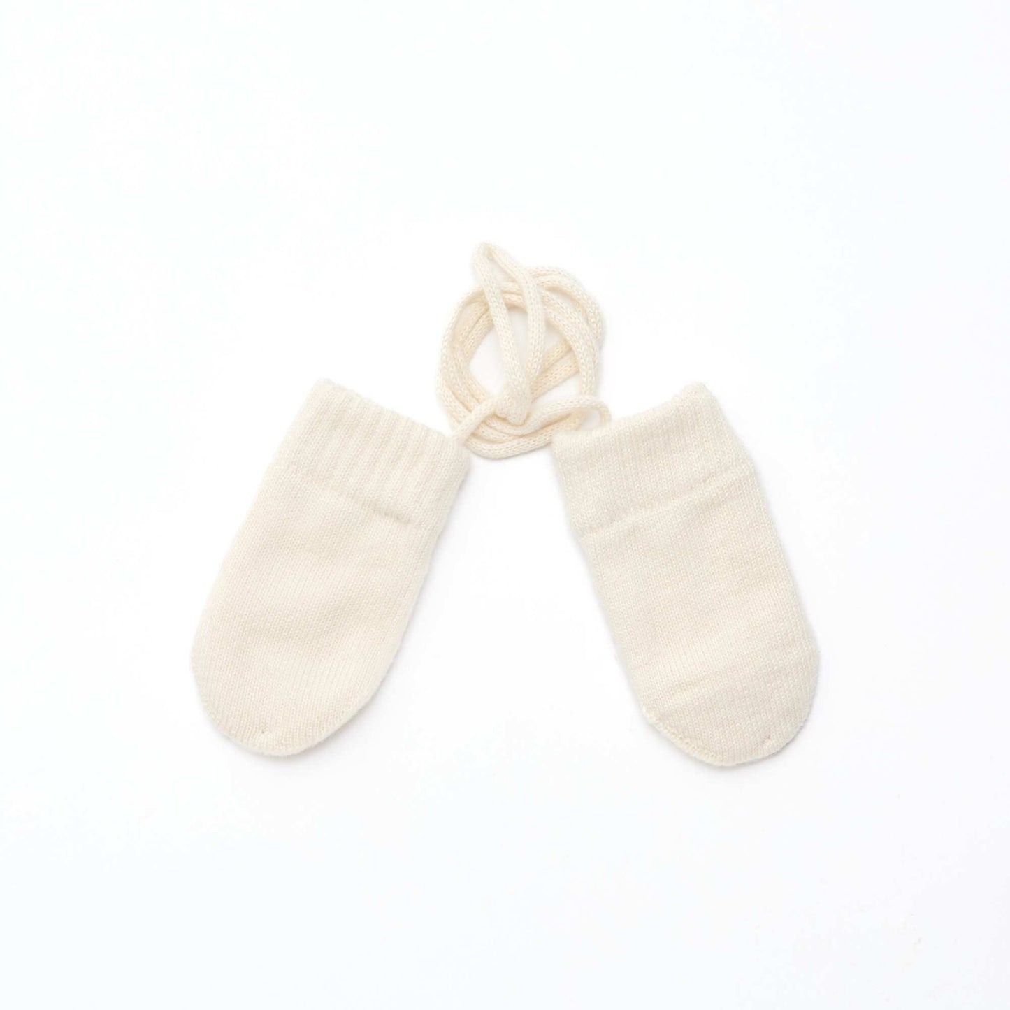 Moufles polaires maillée BEIGE
