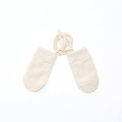 Moufles polaires maillée BEIGE