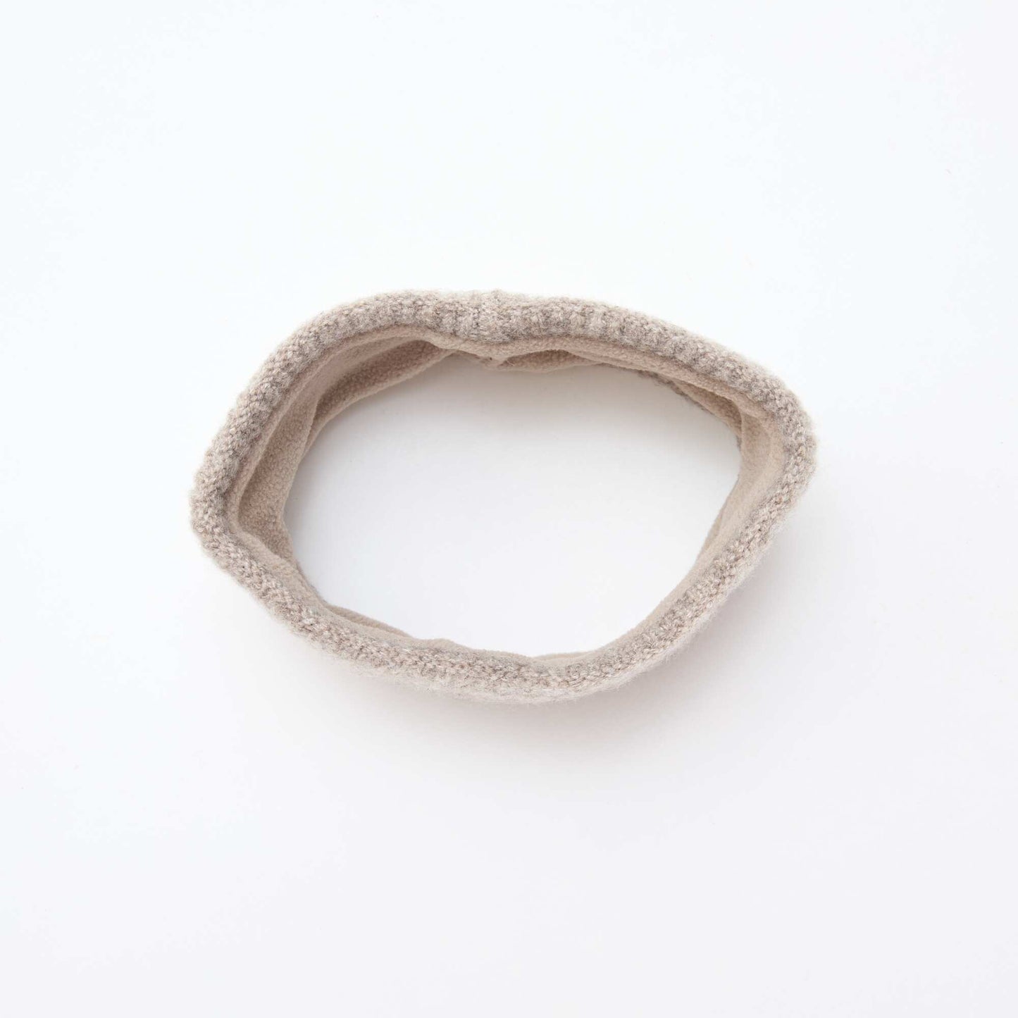Echarpe en maille unie BEIGE