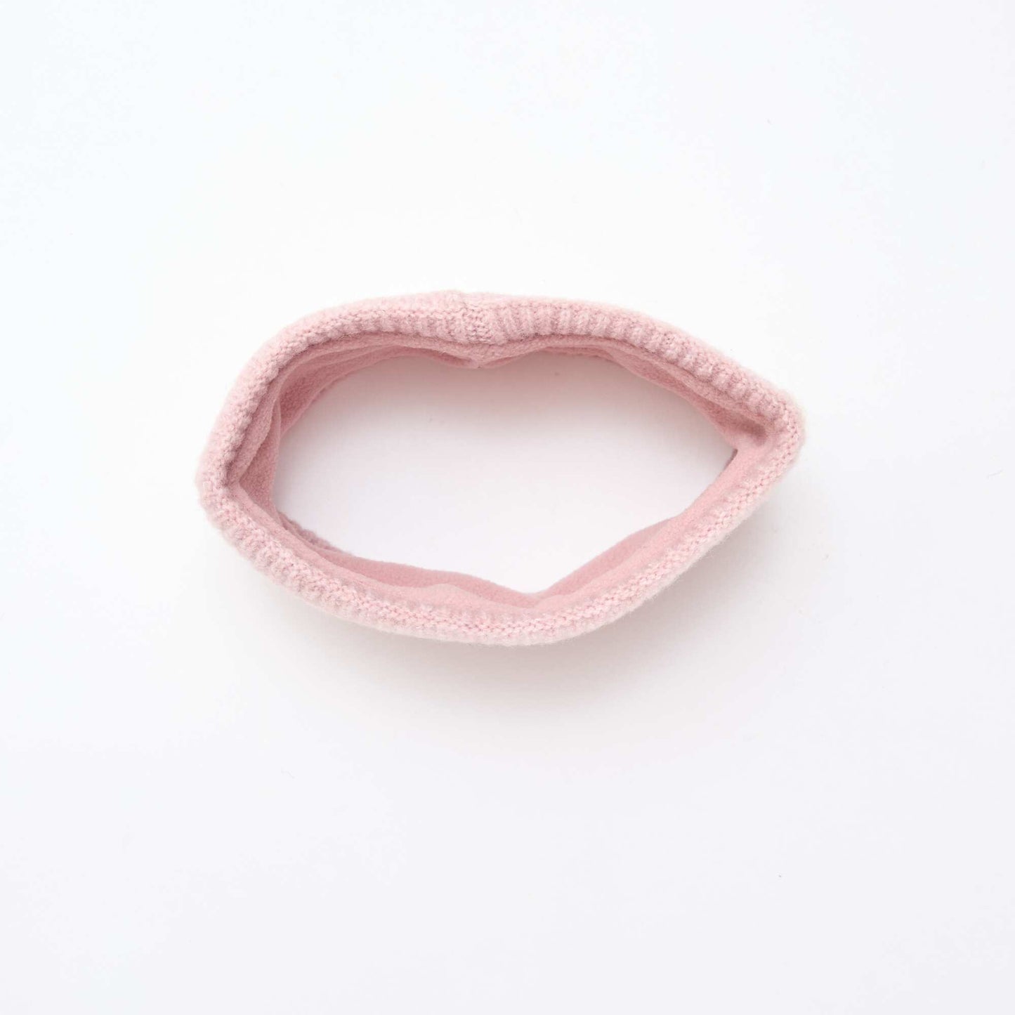 Echarpe en maille unie ROSE