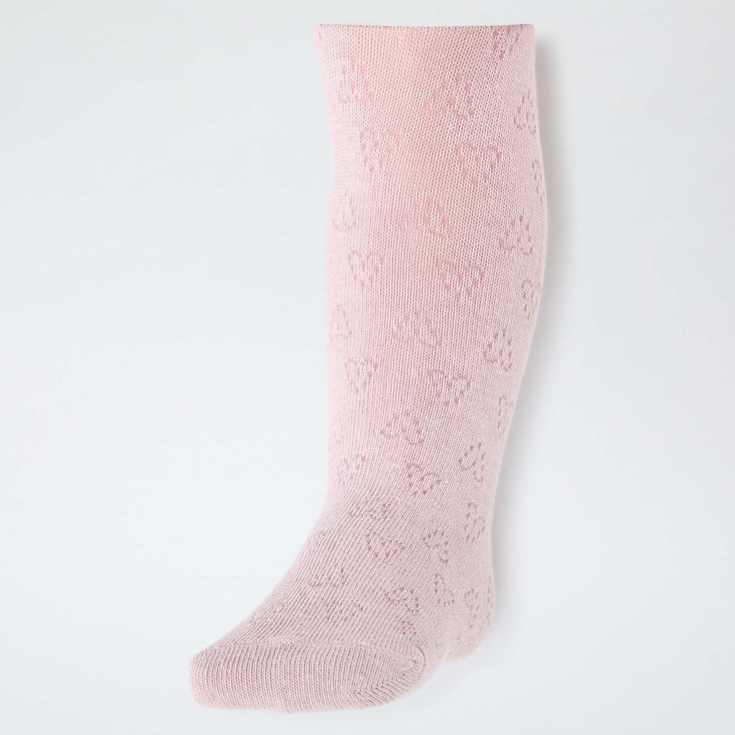 Lot de 2 paires de collants chauds pointelle BEIGE