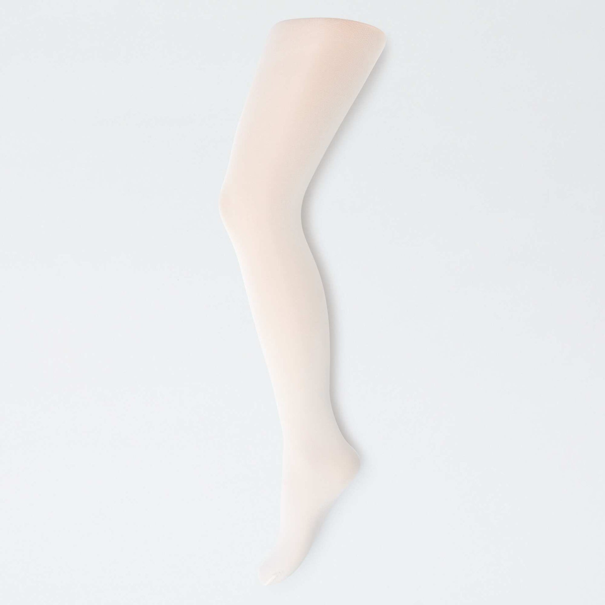 Lot de 2 paires de collants légers BLANC