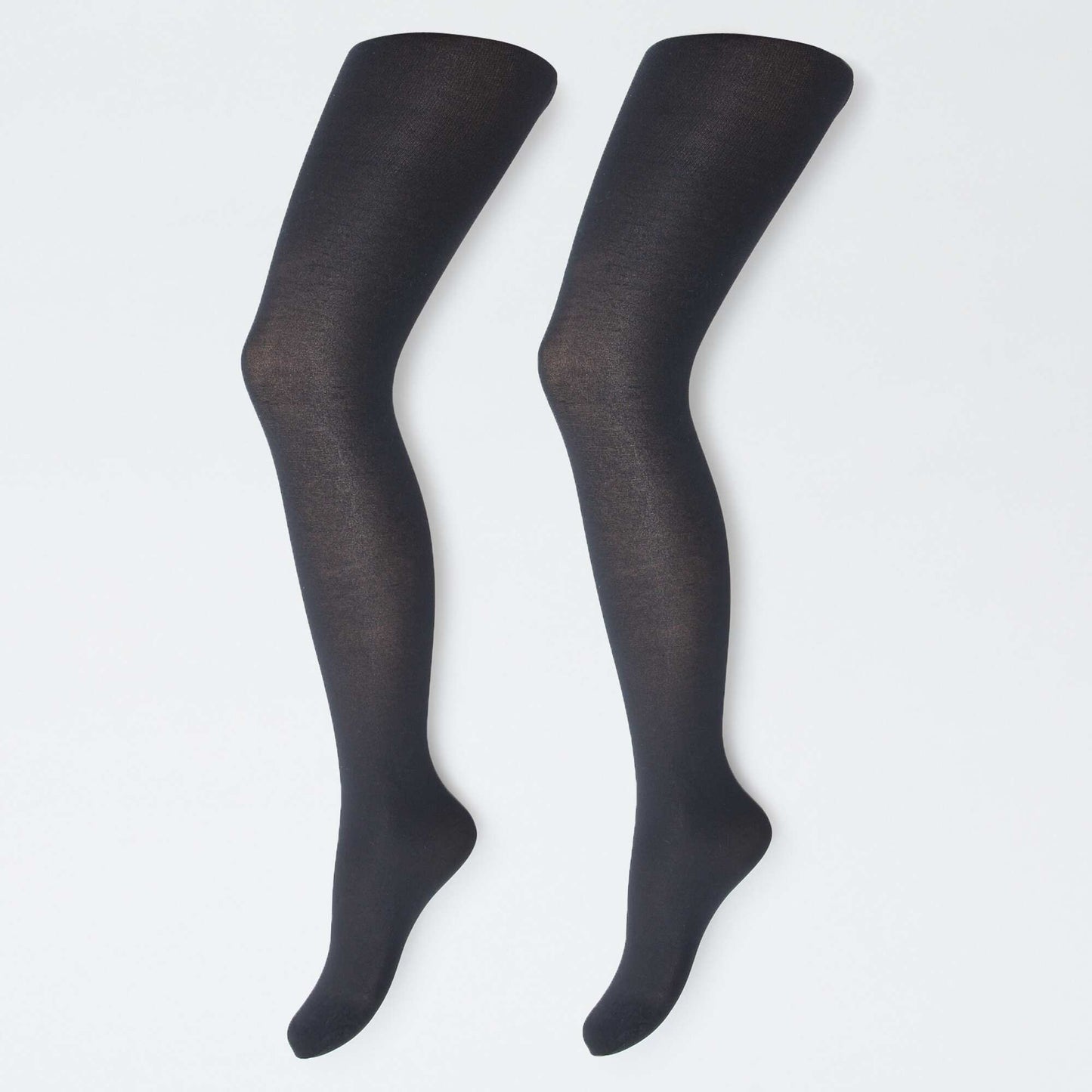 Lot de 2 paires de collants légers NOIR