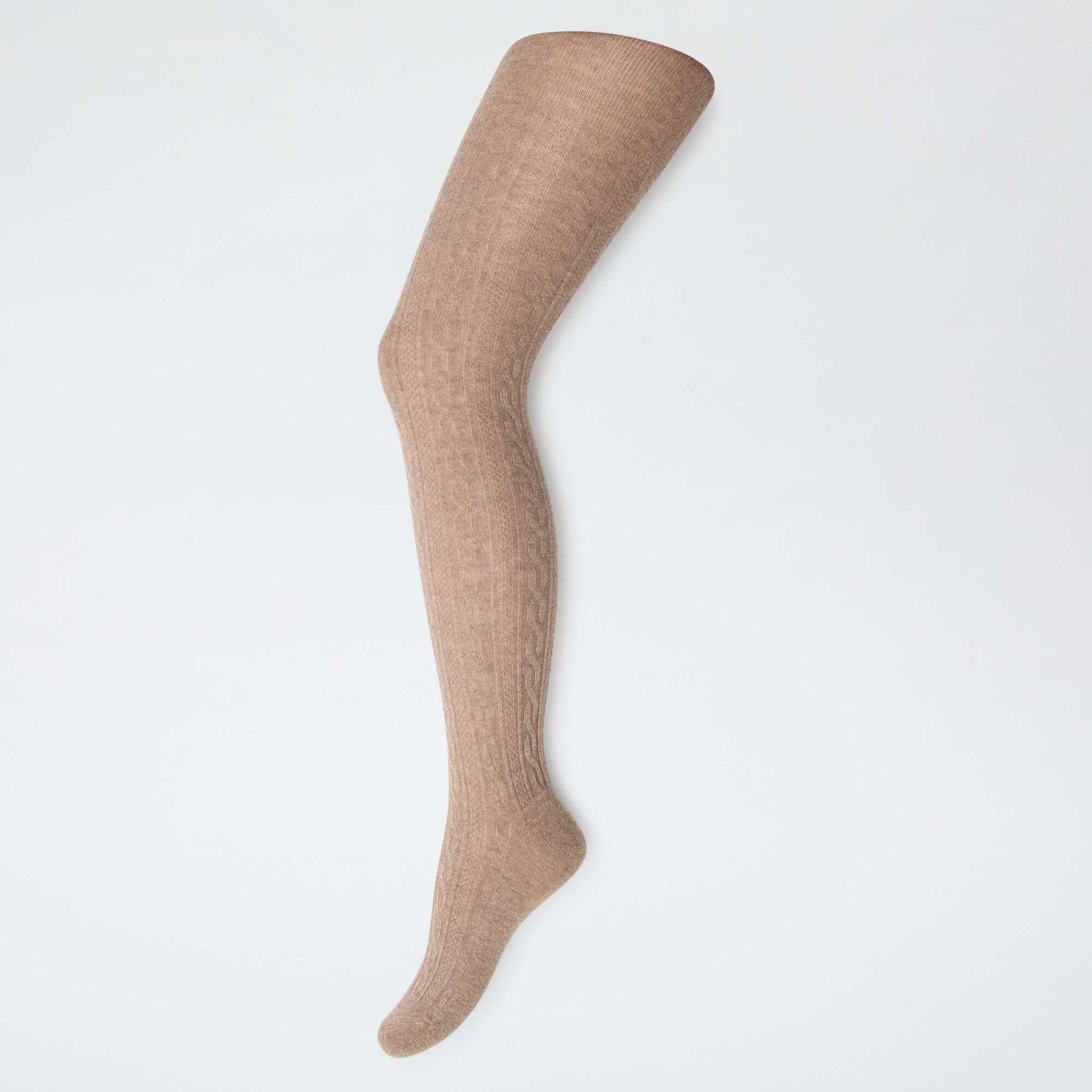 Lot de 2 collants en coton MARRON