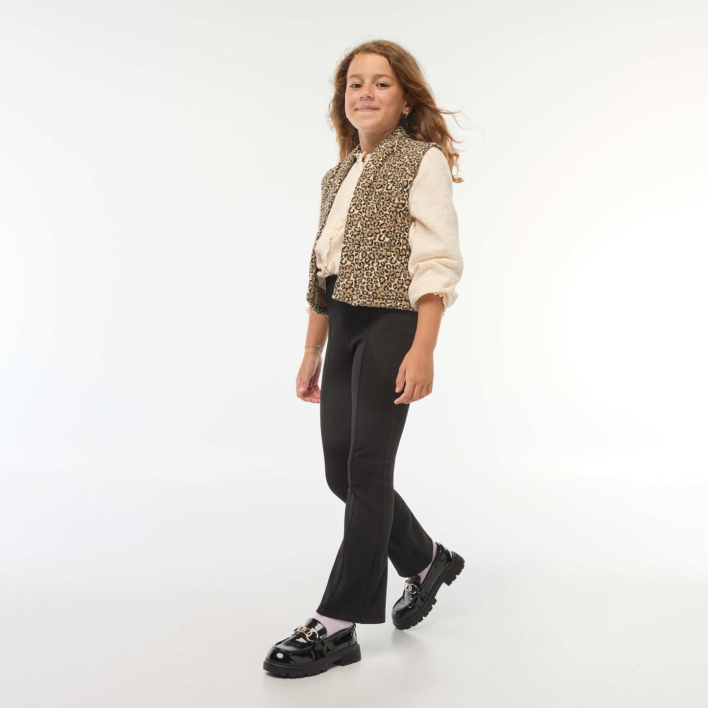 Chemisier en gaze de coton BLANC