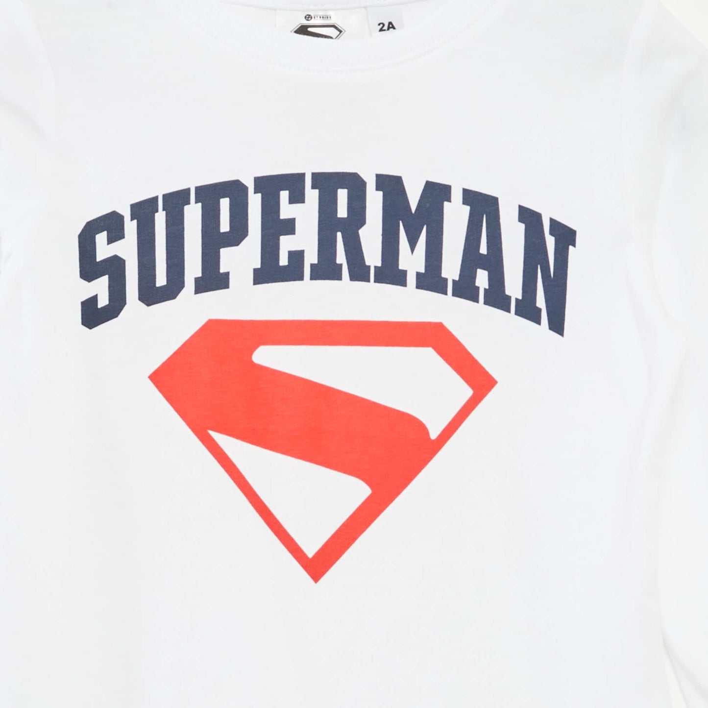 T-shirt 'Superman' 'DC Comics' BLANC