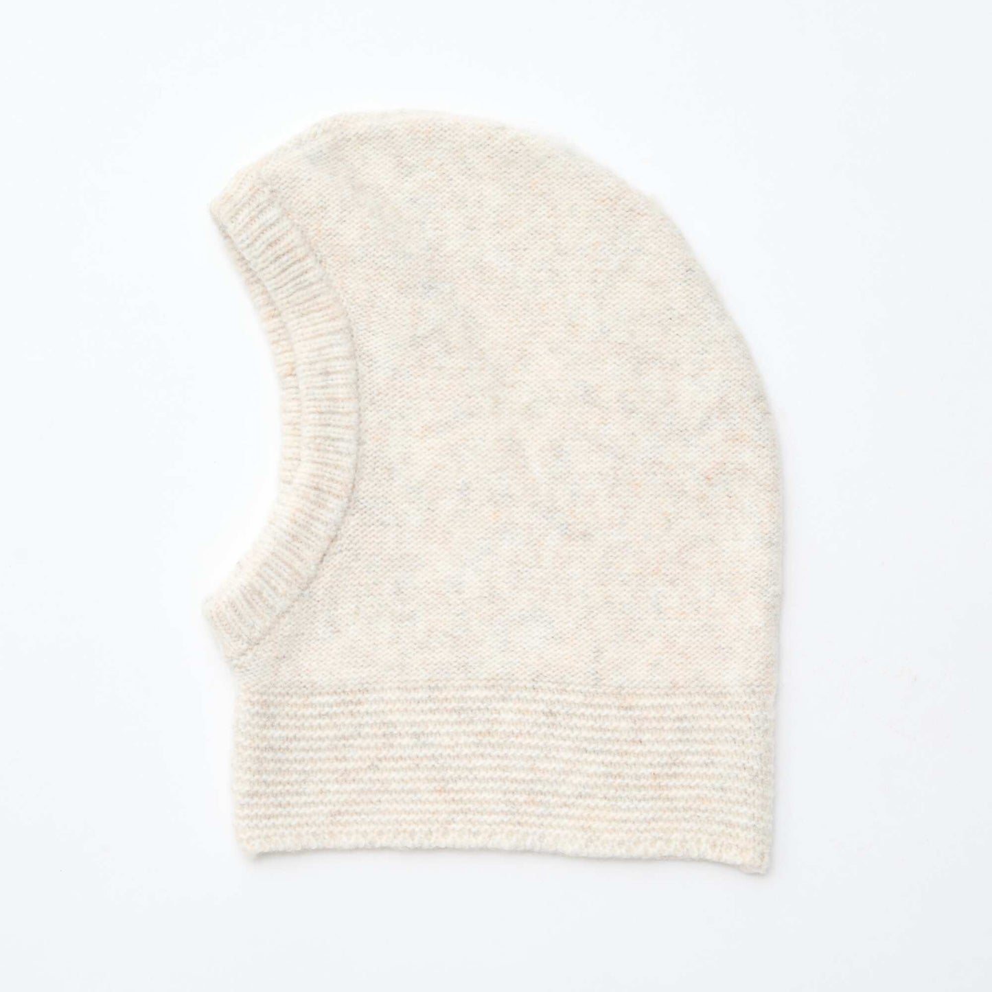 Cagoule fantaisie tricotée BEIGE