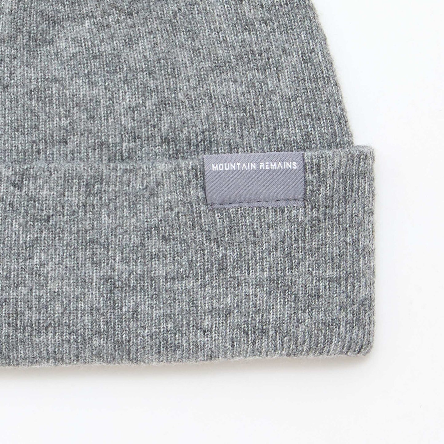 Bonnet avec revers GRIS