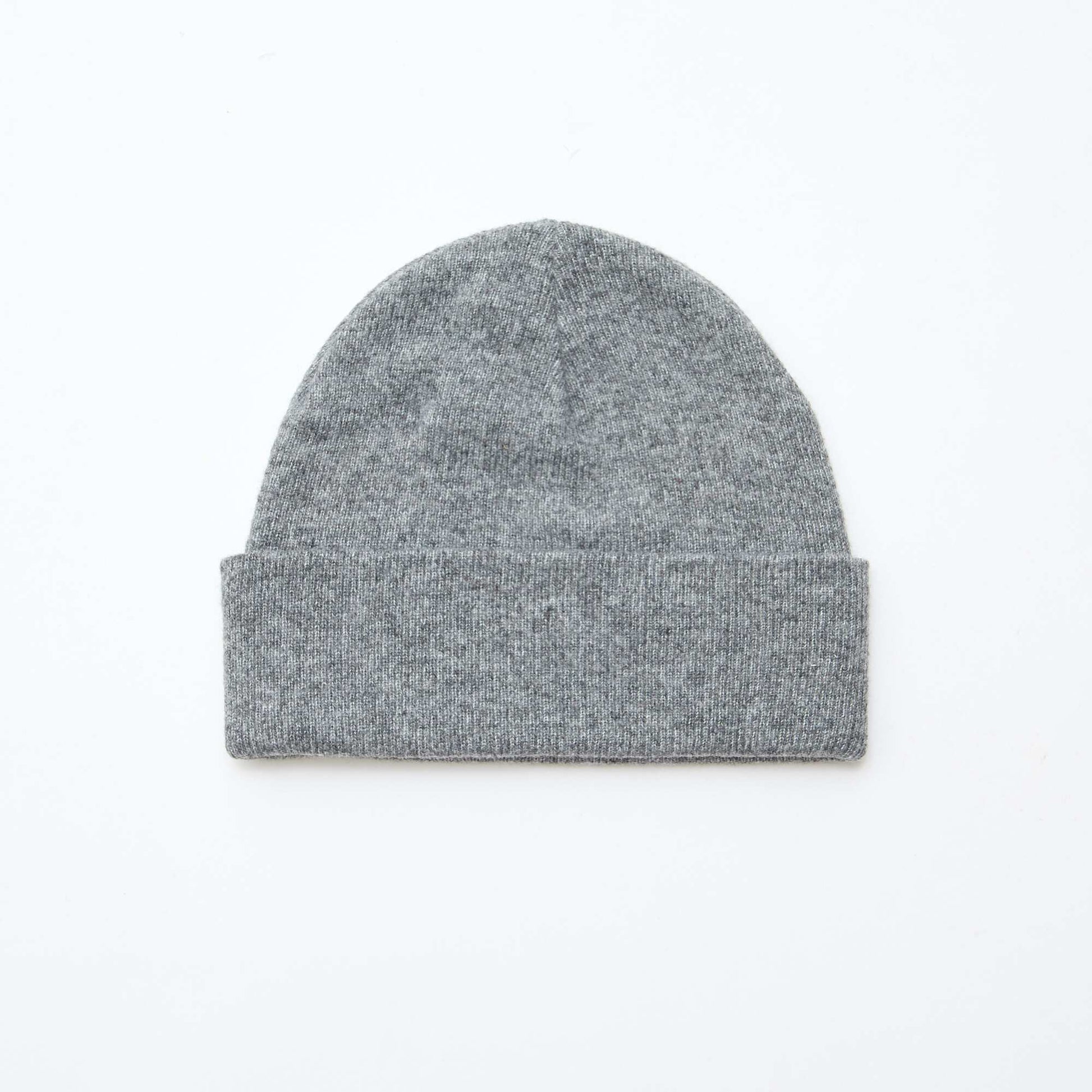 Bonnet avec revers GRIS