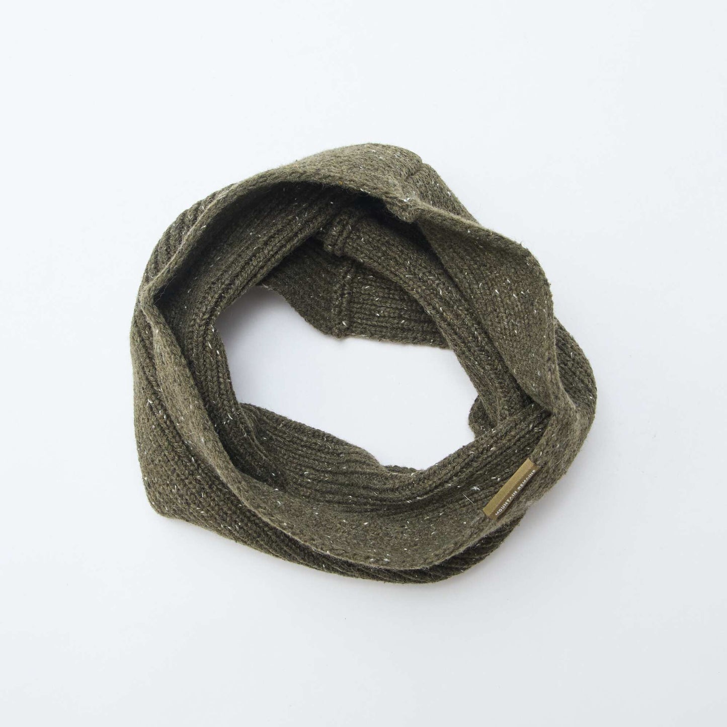 Snood en maille fantaisie KAKI