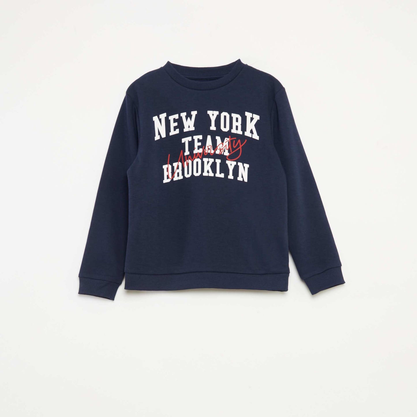 Ensemble sweat + pantalon esprit campus - 2 pièces BLEU
