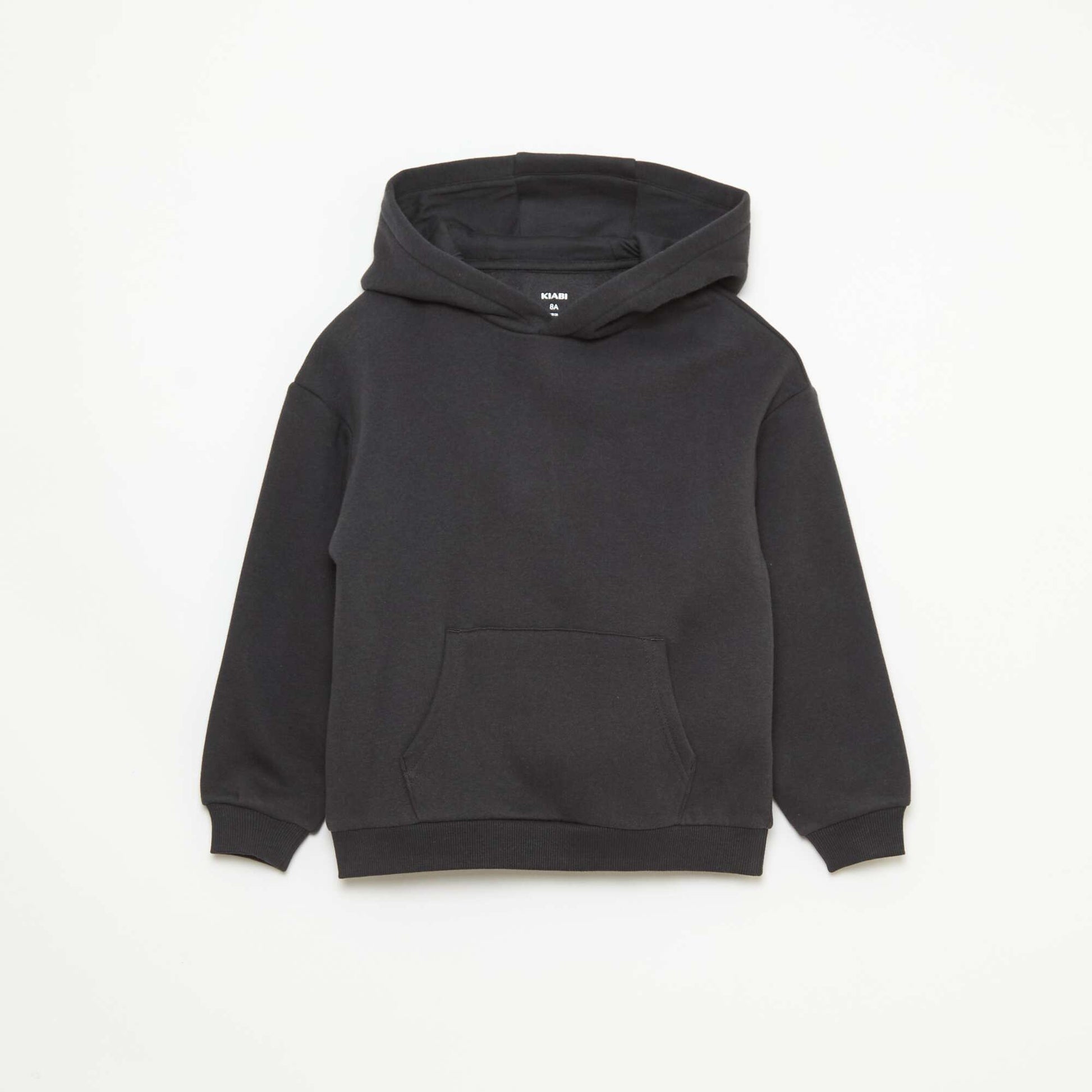 Sweat à capuche coupe loose NOIR