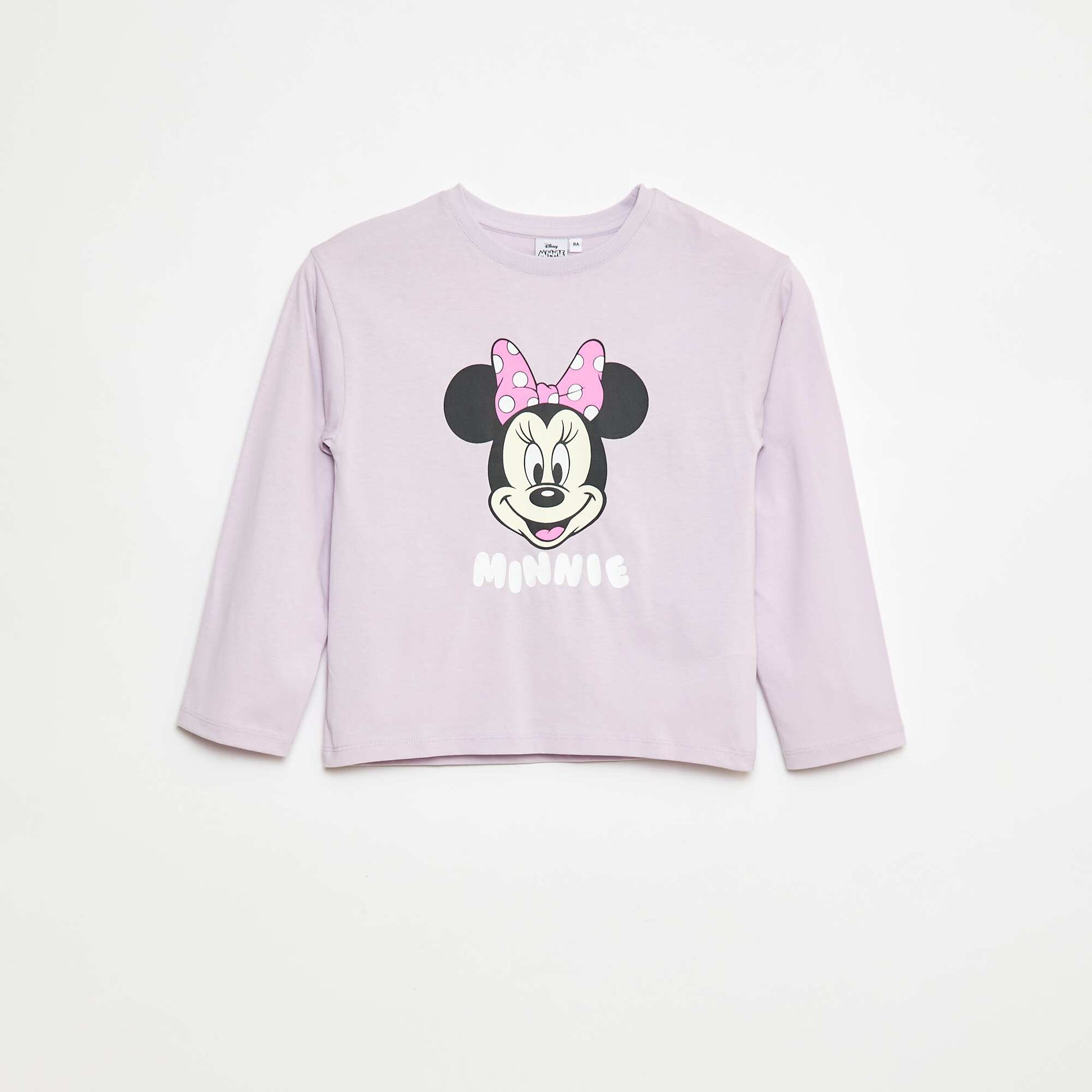 T-shirt 'Minnie' 'Disney' à manches longues VIOLET