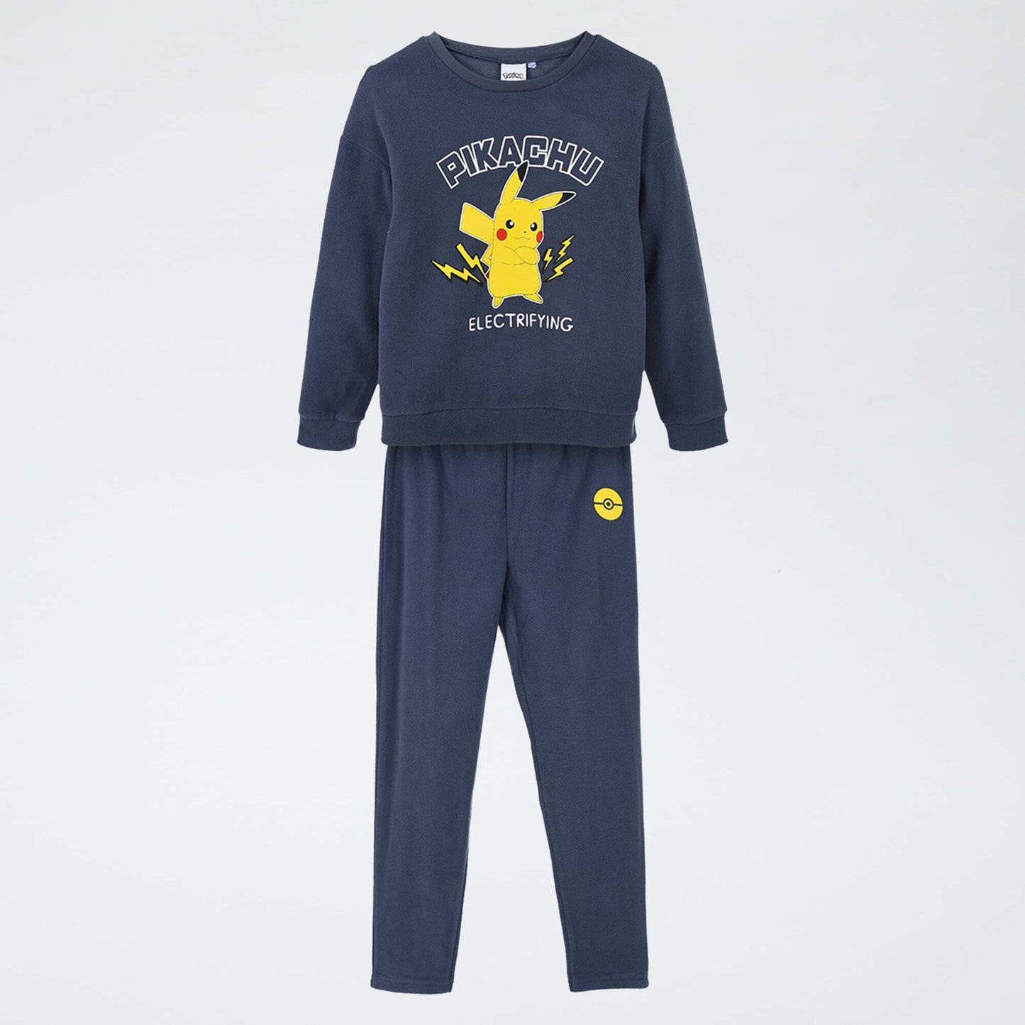 Ensemble de pyjama long 'Pokémon' en polaire - 2 pièces BLEU