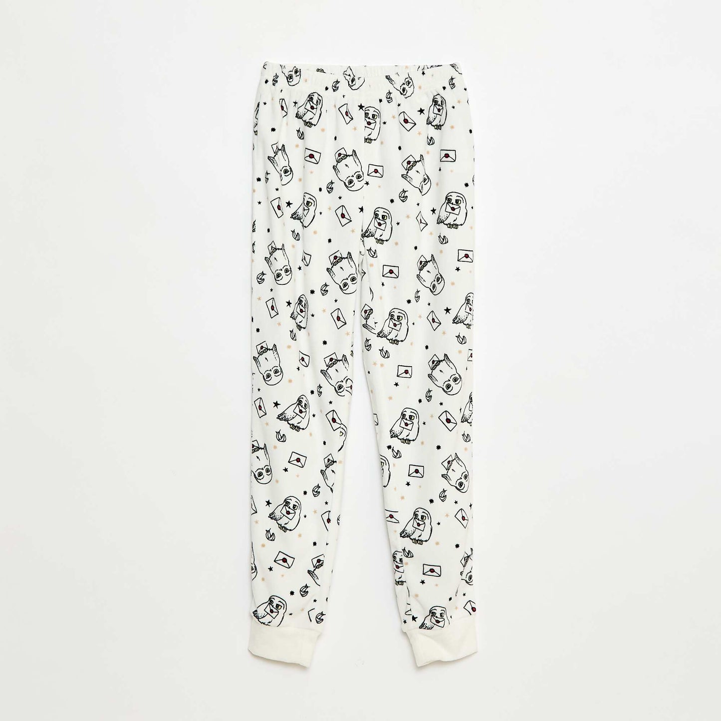 Pyjama long en polaire 'Harry Potter' - 2 pièces BLANC