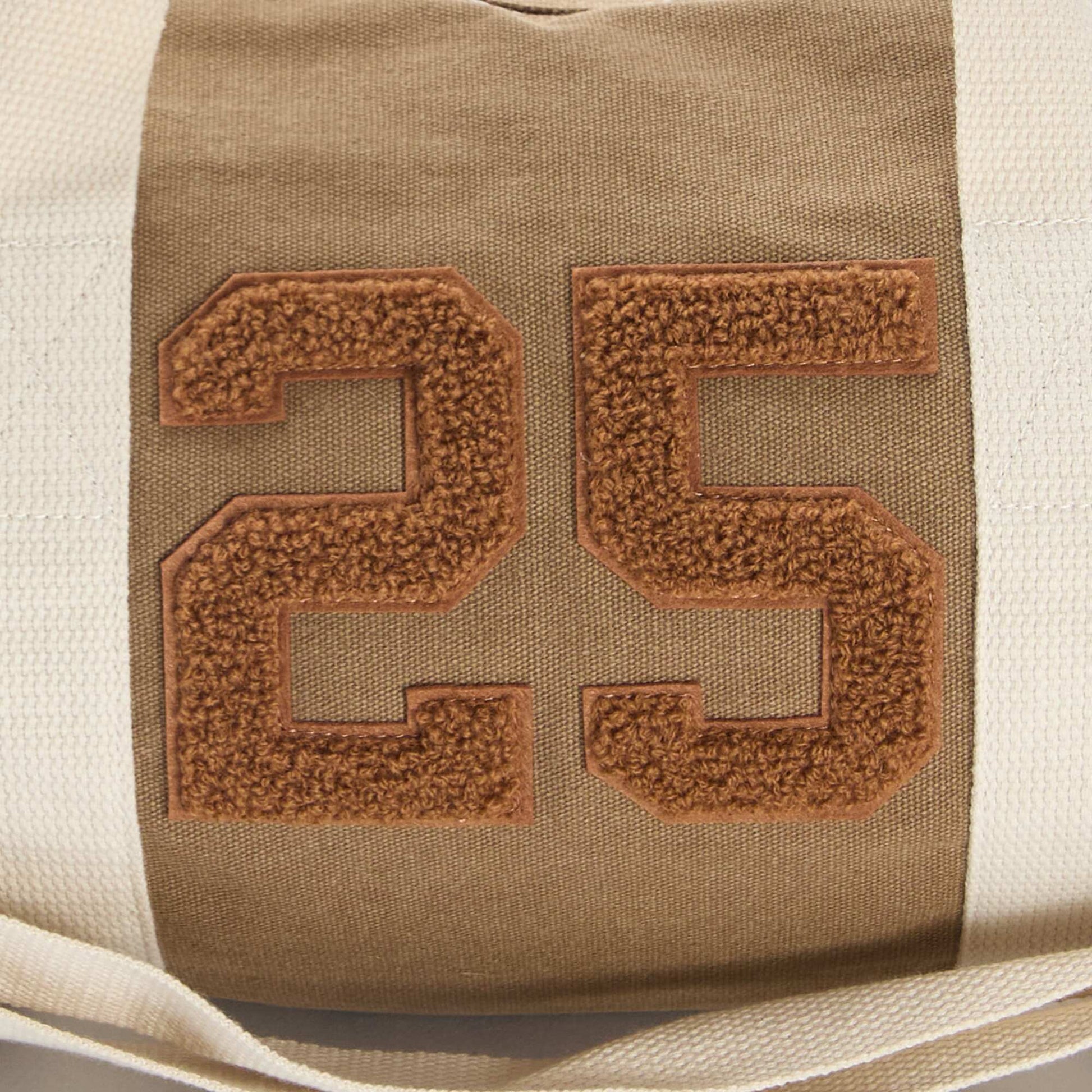 Sac bowling en coton MARRON