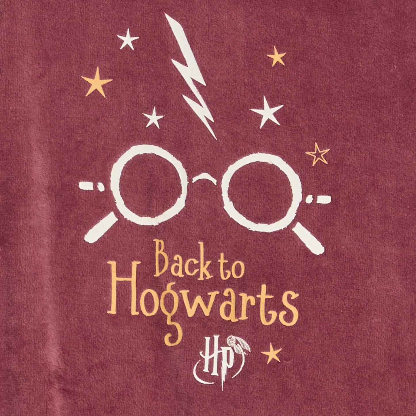 Dors bien en velours 'Harry Potter' ROUGE