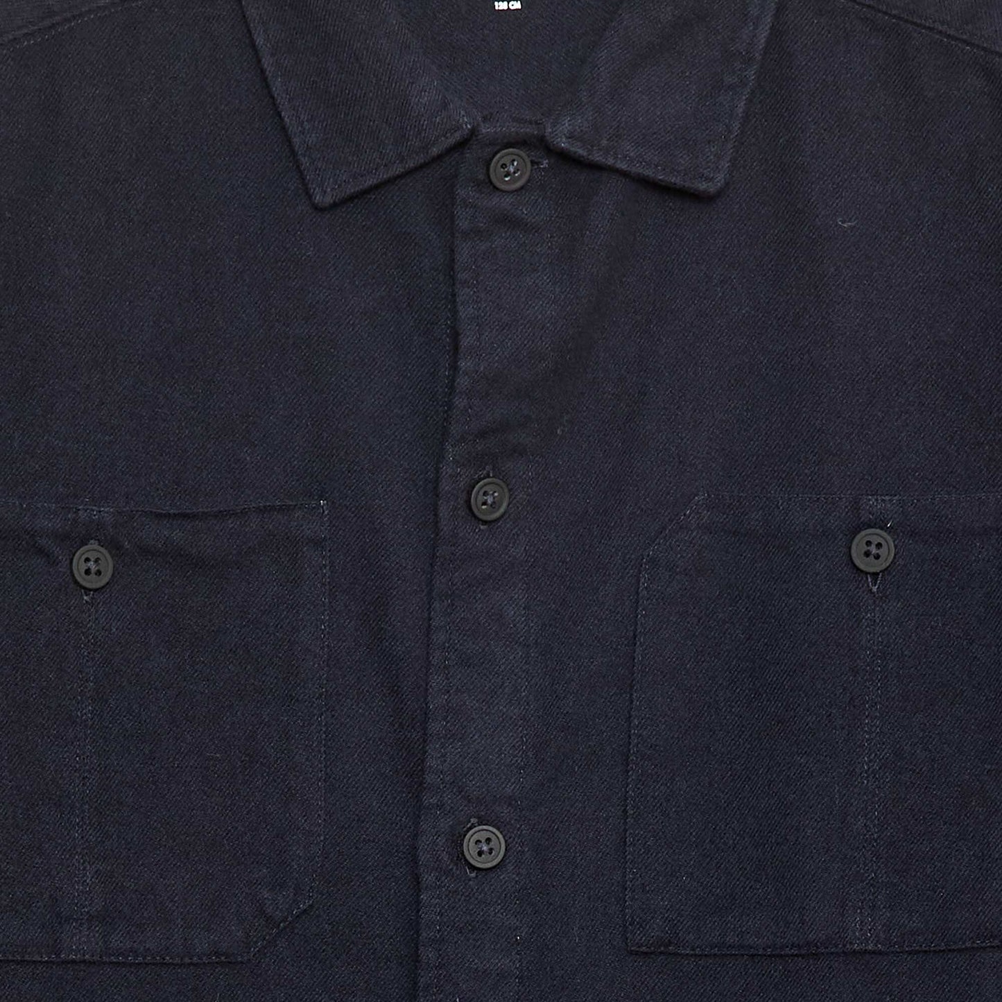 Chemise boutonnée en flanelle BLEU