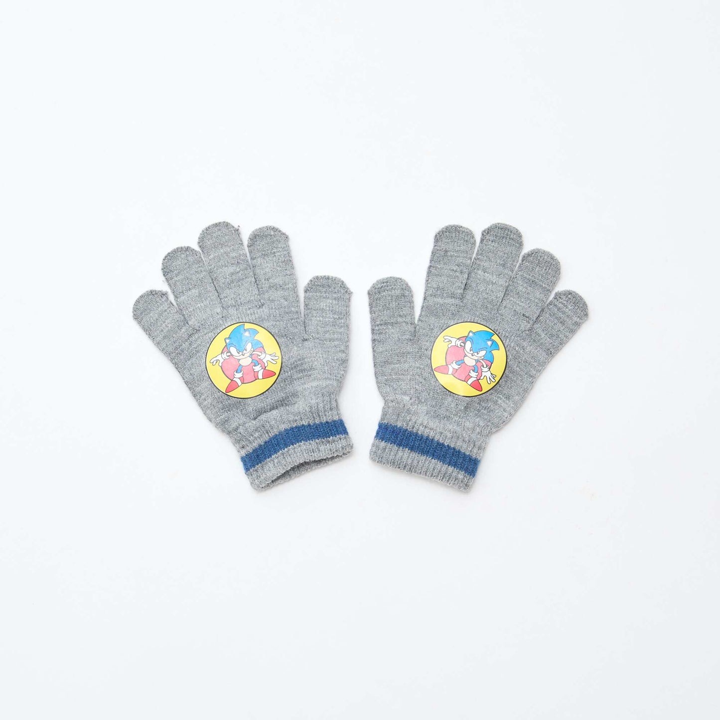Paire de gants 'Sonic the hedgehog' GRIS