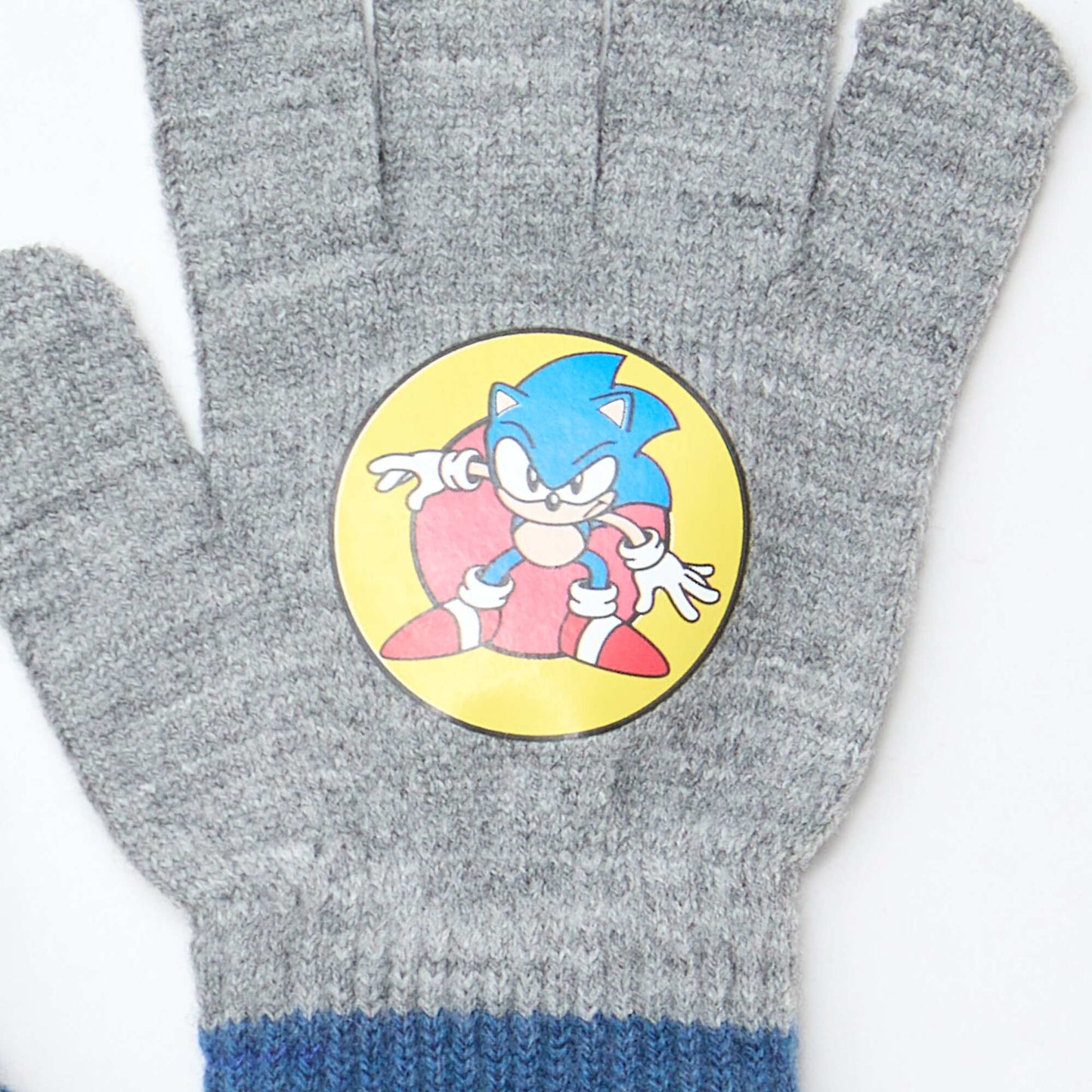 Paire de gants 'Sonic the hedgehog' GRIS