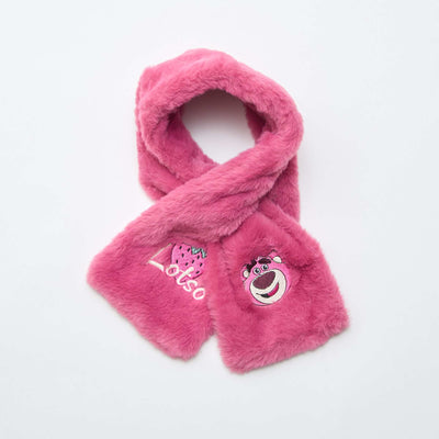 Echarpe en maille peluche 'Lotso' 'Toy Story' ROSE