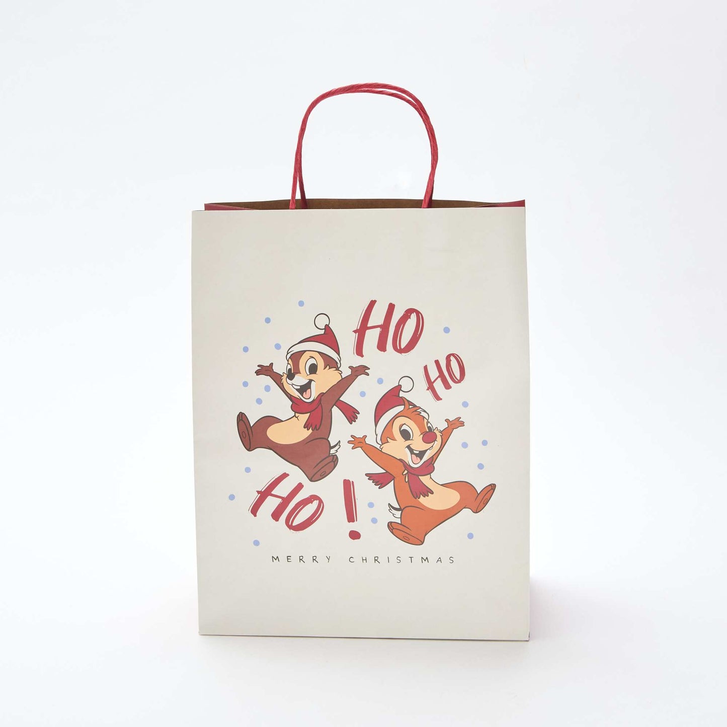 Sac cadeau Noël 'Disney' 32x24x13 cm environ BLANC