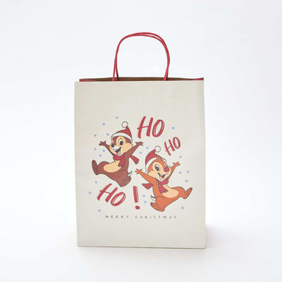 Sac cadeau Noël 'Disney' 32x24x13 cm environ BLANC