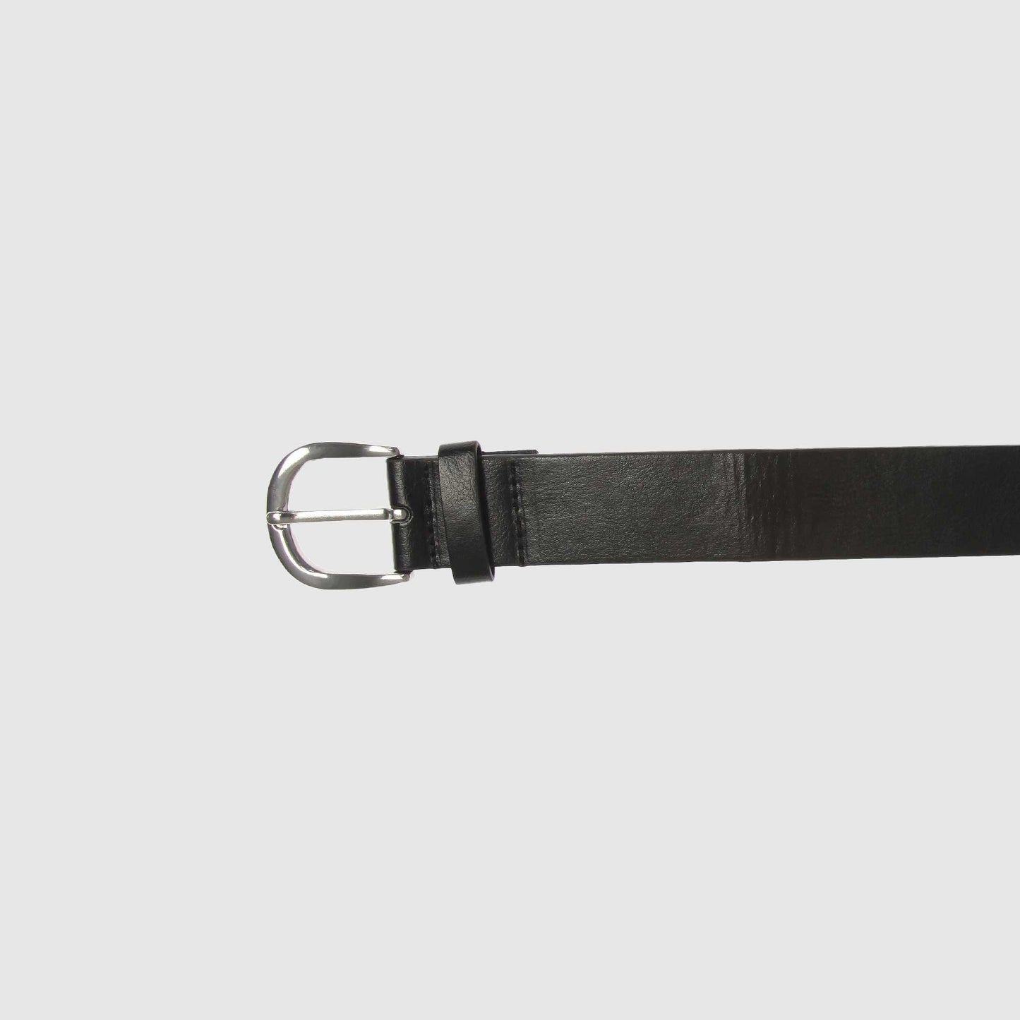 Ceinture unie basique noir