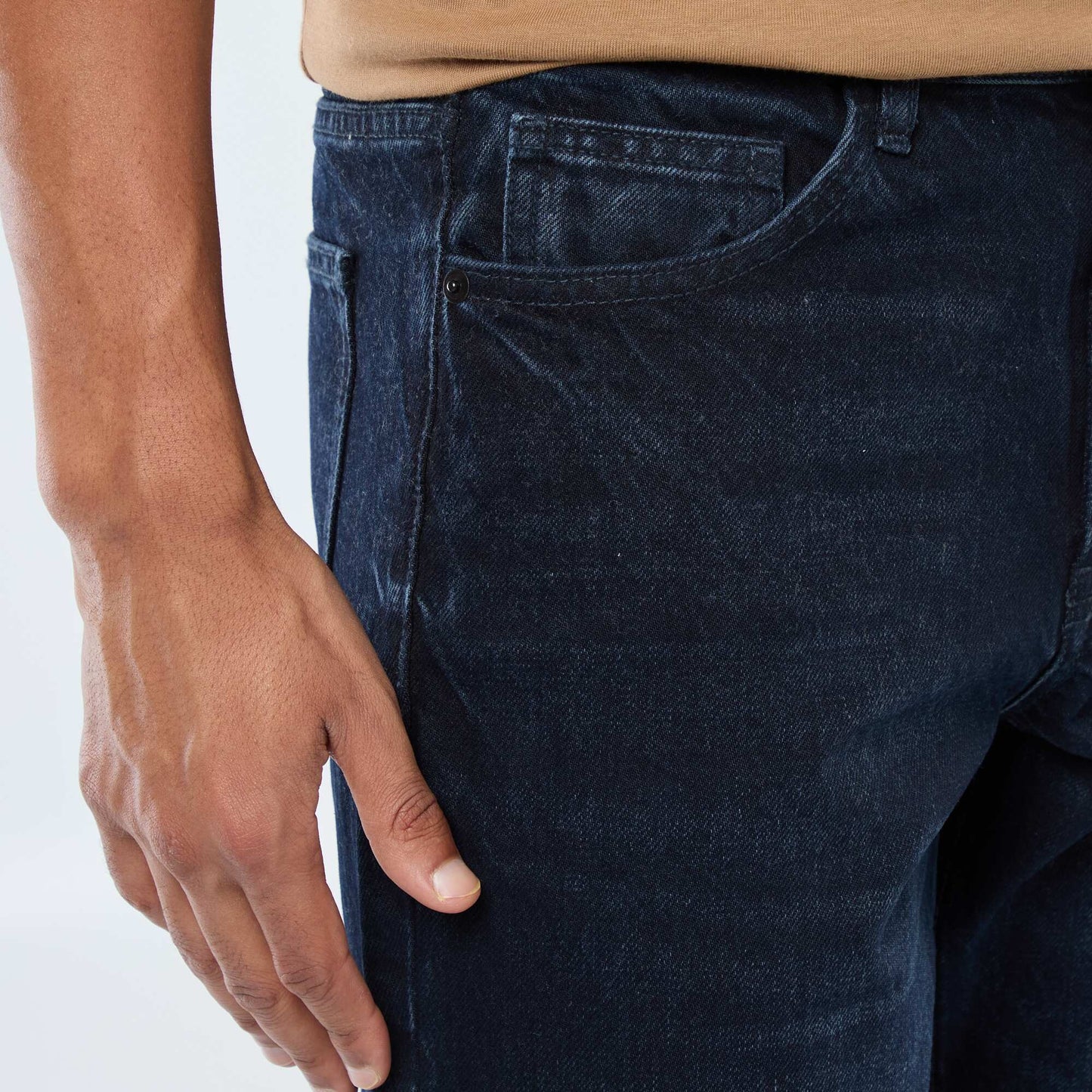 Jean regular 5 poches BLEU DéLAVé