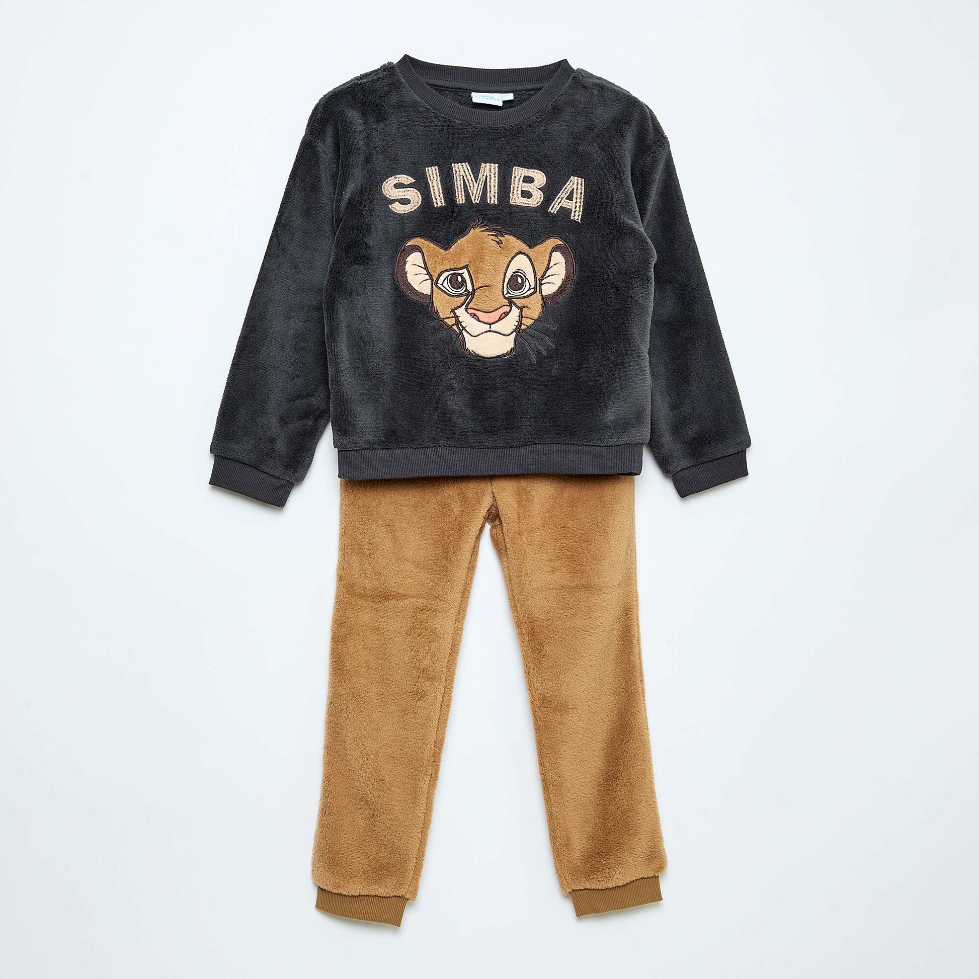 Ensemble de pyjama 'Disney' en polaire BEIGE