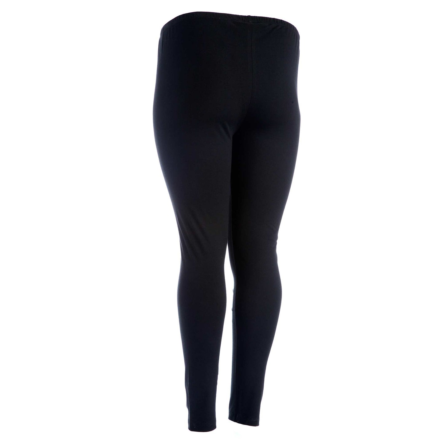 Legging long coton stretch noir