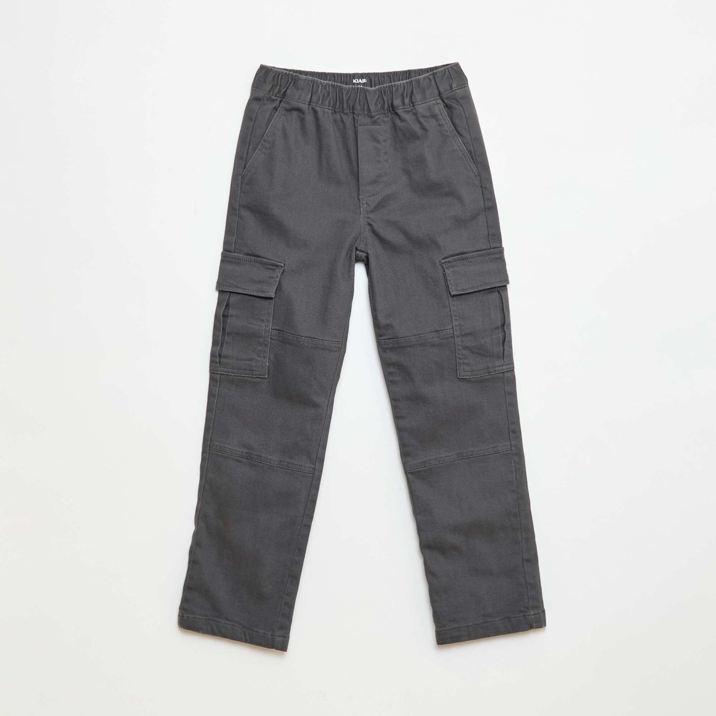 Pantalon regular multipoche GRIS