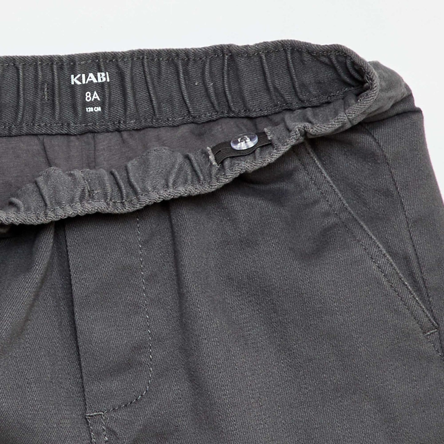 Pantalon regular multipoche GRIS