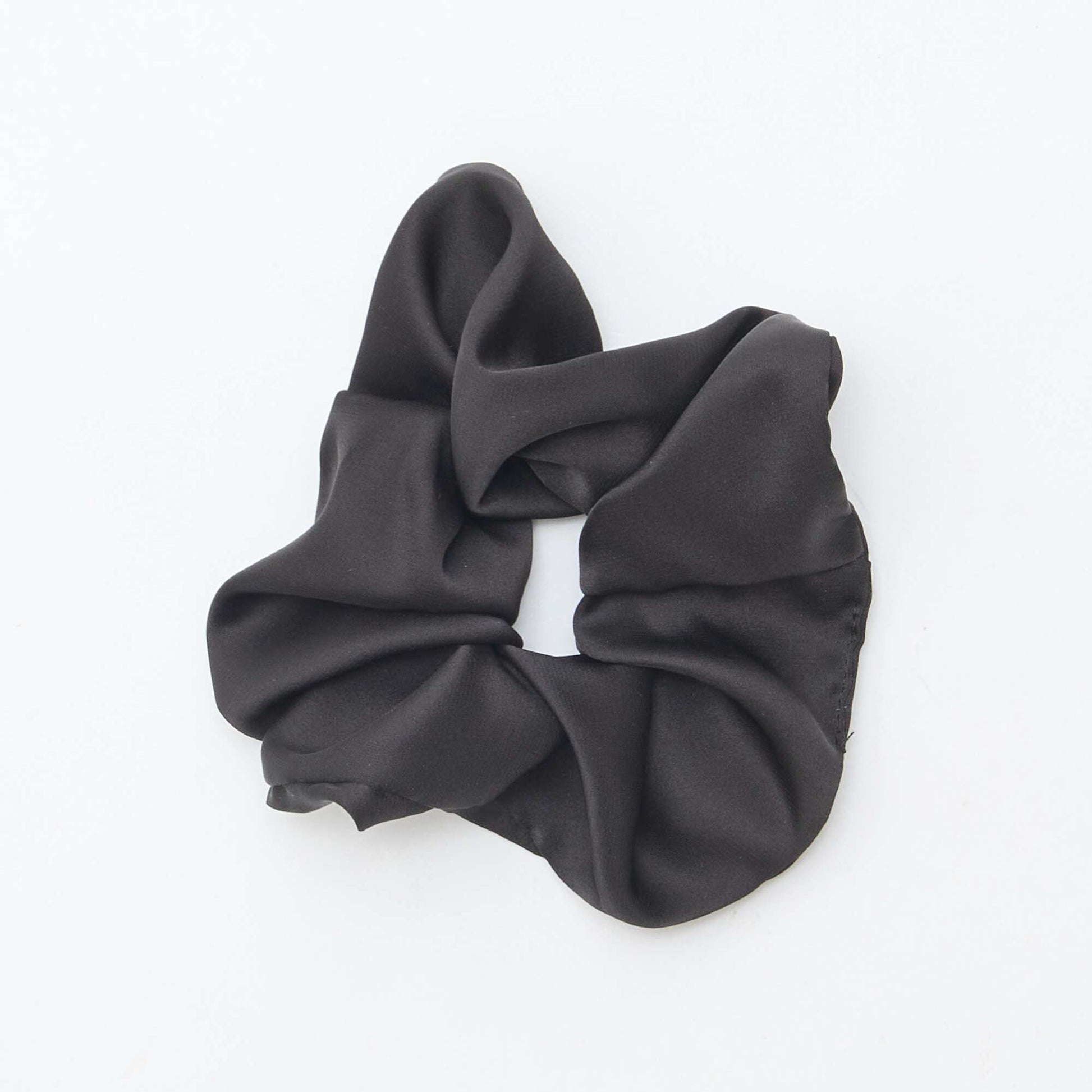 Lot de 2 chouchous satinés MARRON