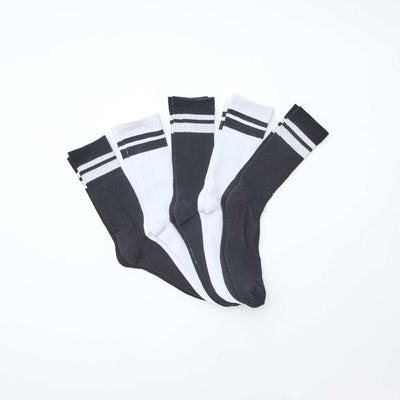 Lot de 5 paires de chaussettes NOIR