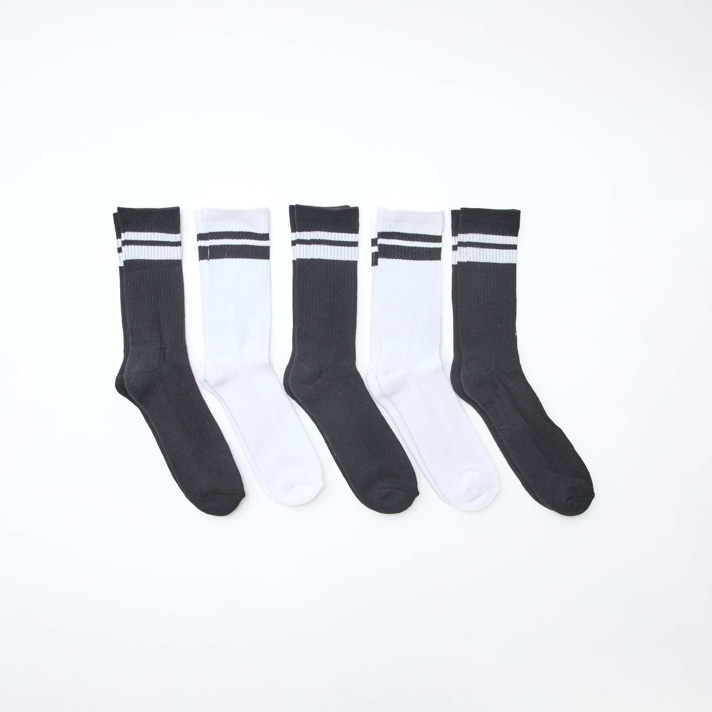 Lot de 5 paires de chaussettes NOIR