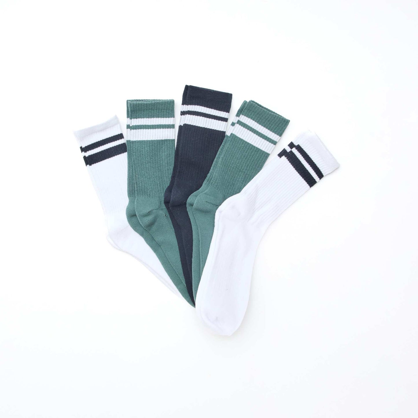Lot de 5 paires de chaussettes BLANC