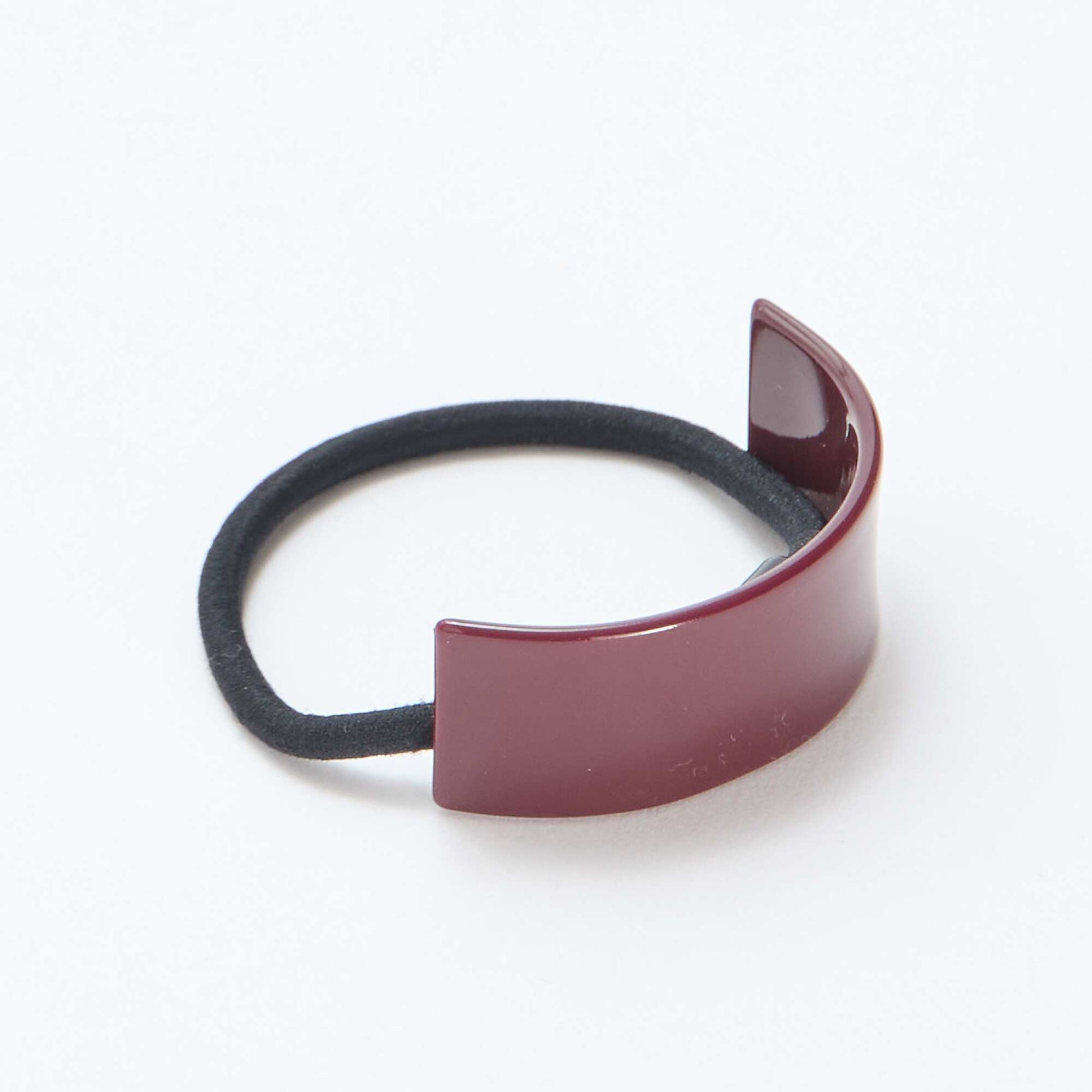 Lot de 2 élastiques avec bijoux ROUGE